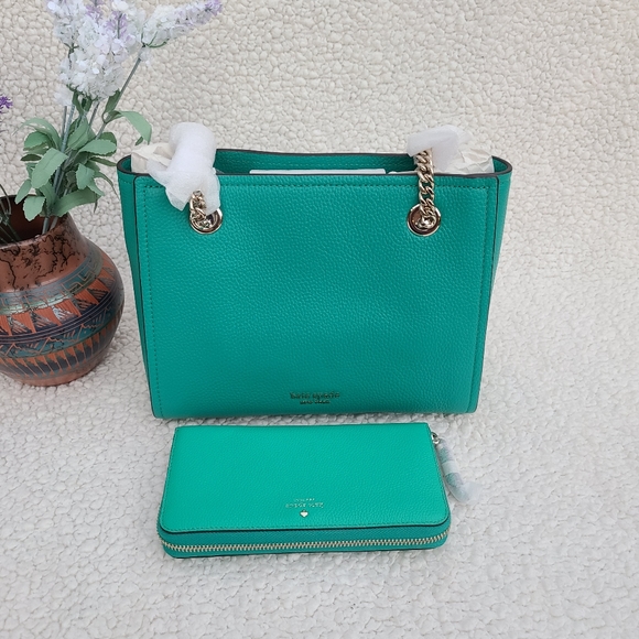 kate spade fiji green wallet
